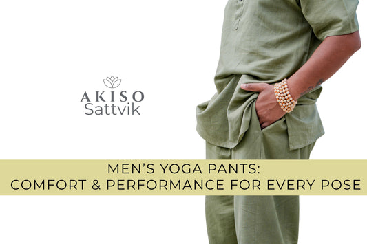 Breathable Mens Yoga Pants for Comfort, Flexibility And Everyday Style