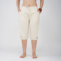 White-Prana Pants