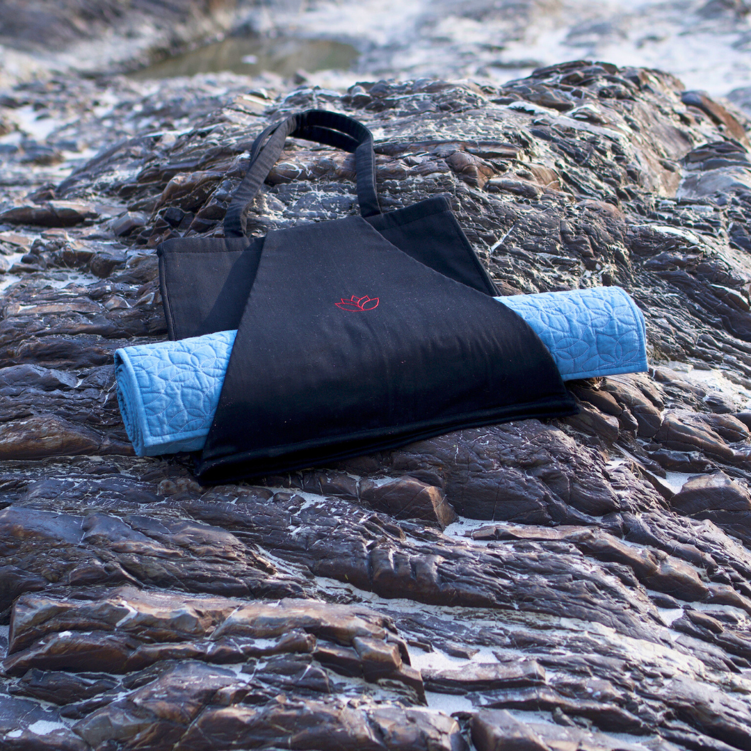 Cotton Yoga Bag Black Brahma