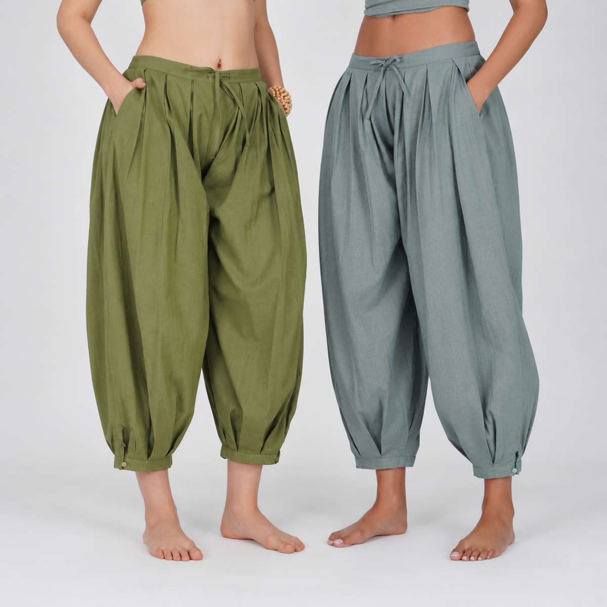 Chakra Yoga Pants - Set of 2 (Multi-colour Pack) — view 2