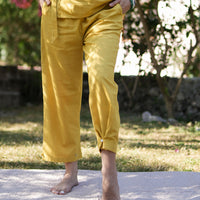 Yellow-Chandra Pants