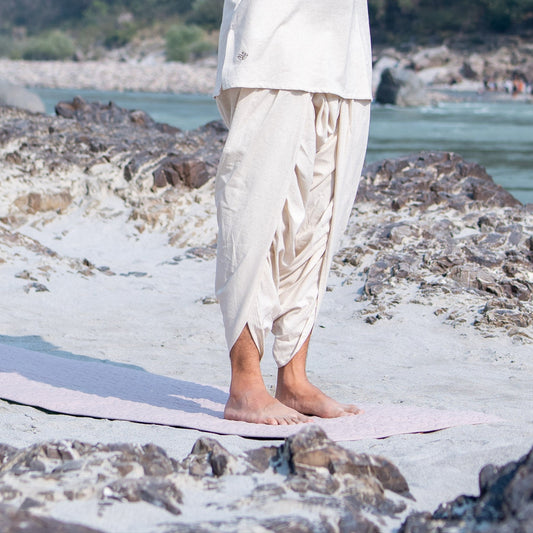 White Yoga Pants For Men's |AKISO