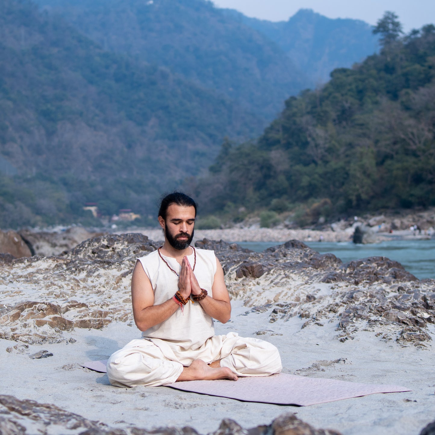 White Yog Pants |Men |Akiso |Rajas