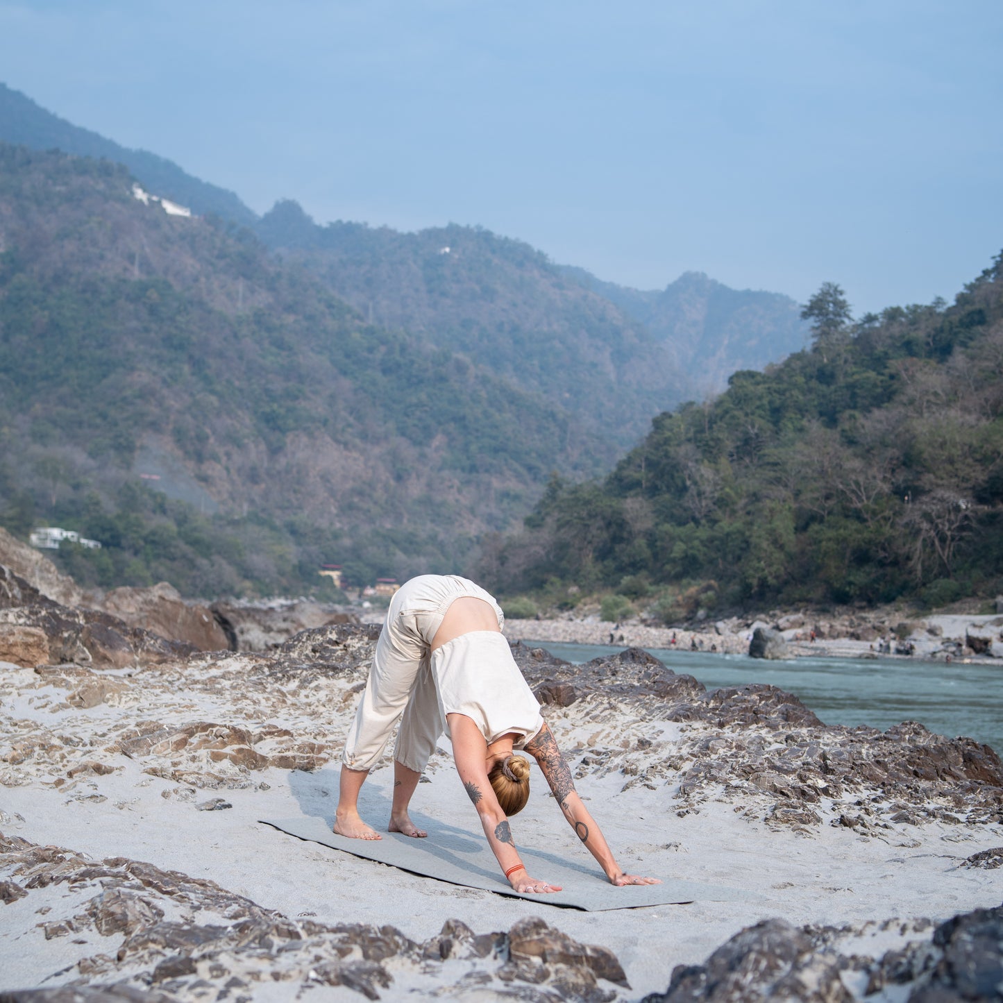 Women Cotton Yoga Crop Top Women -Ananda