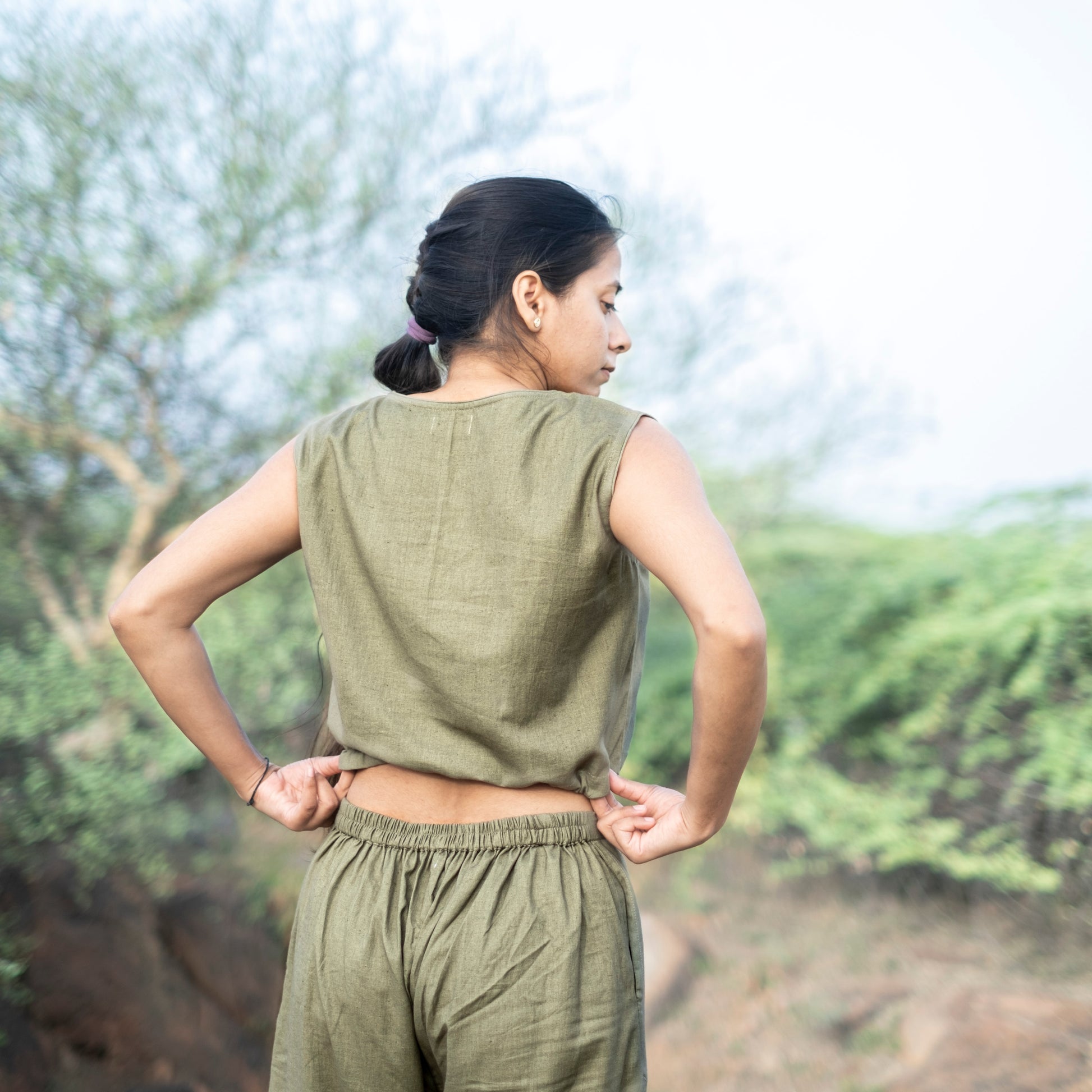 Traditional Yoga Crop Top |AKISO |PRANA