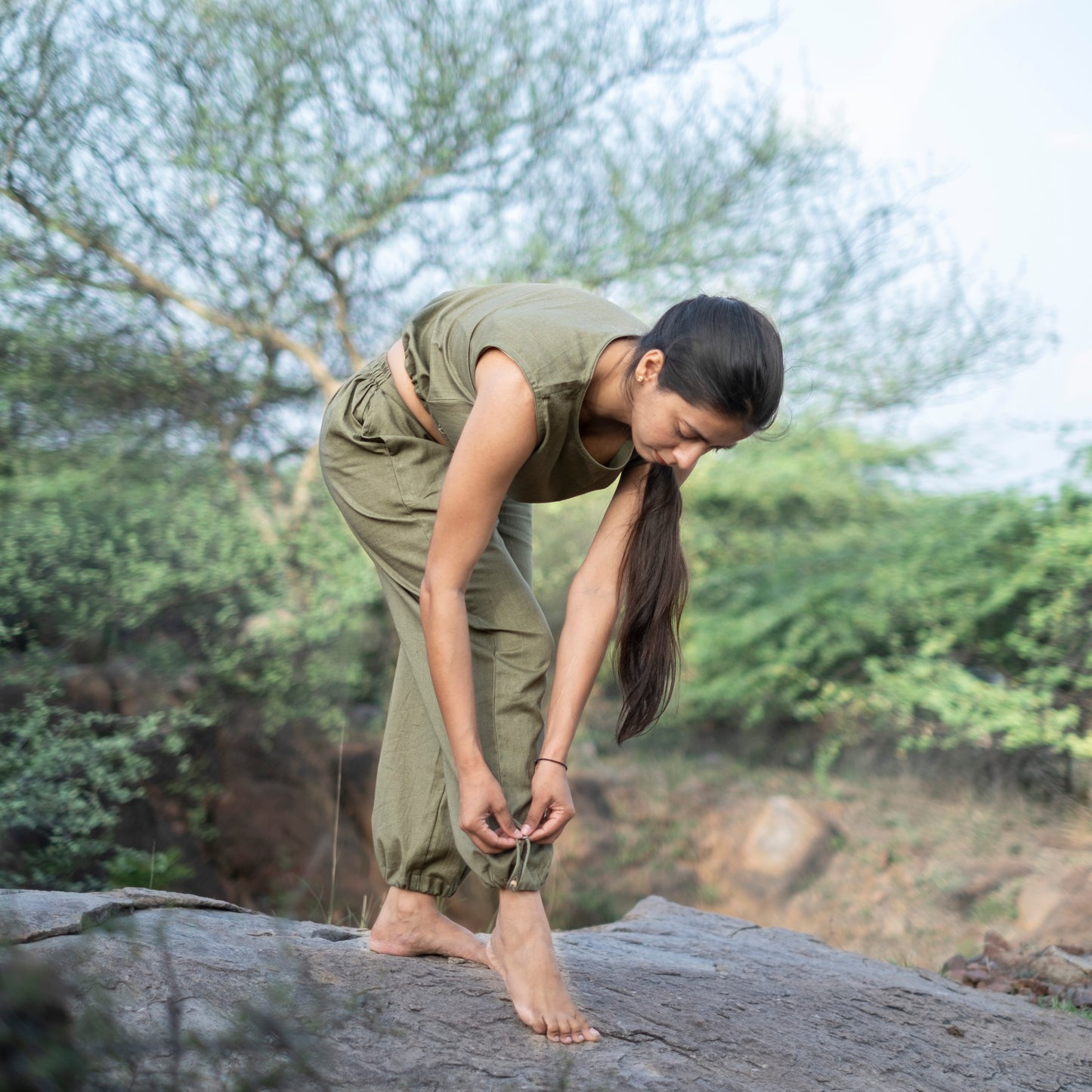 Pants and Top Set for Yoga |AKISO
