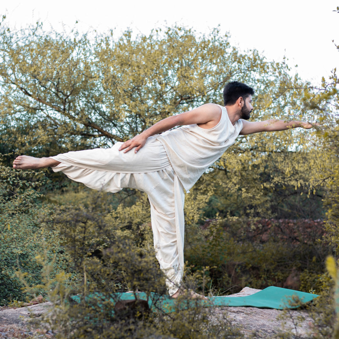 Rajas Yoga Top White