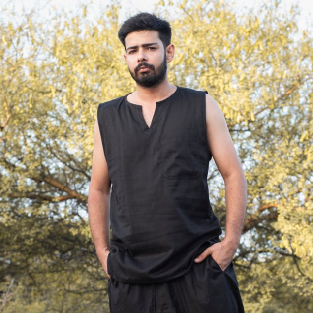 Rajas Yoga Top - Black