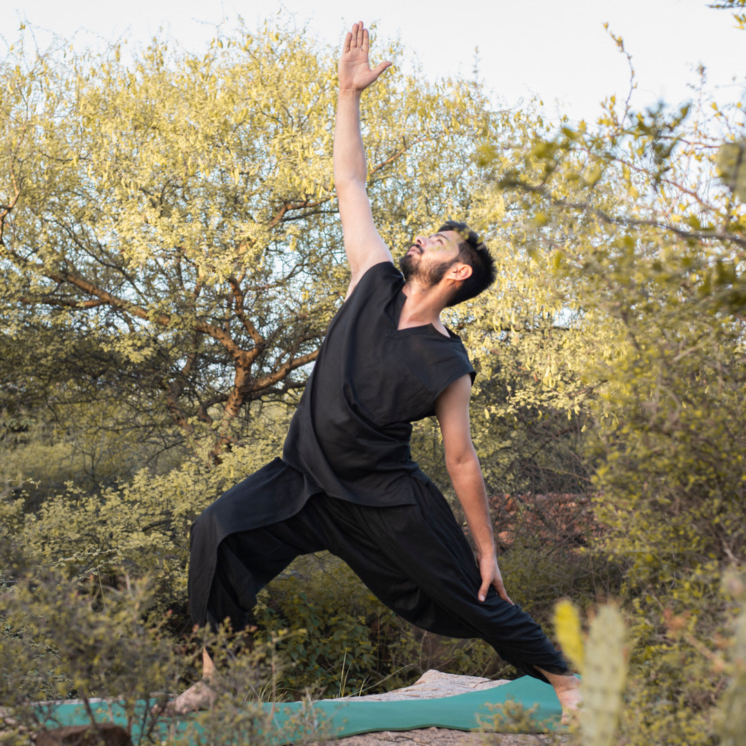 Rajas Yoga Top - Black