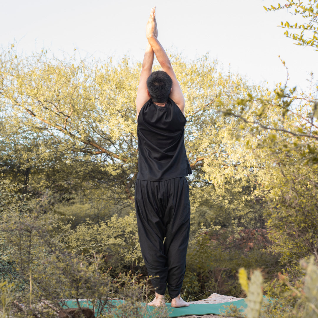 Rajas Yoga Top - Black