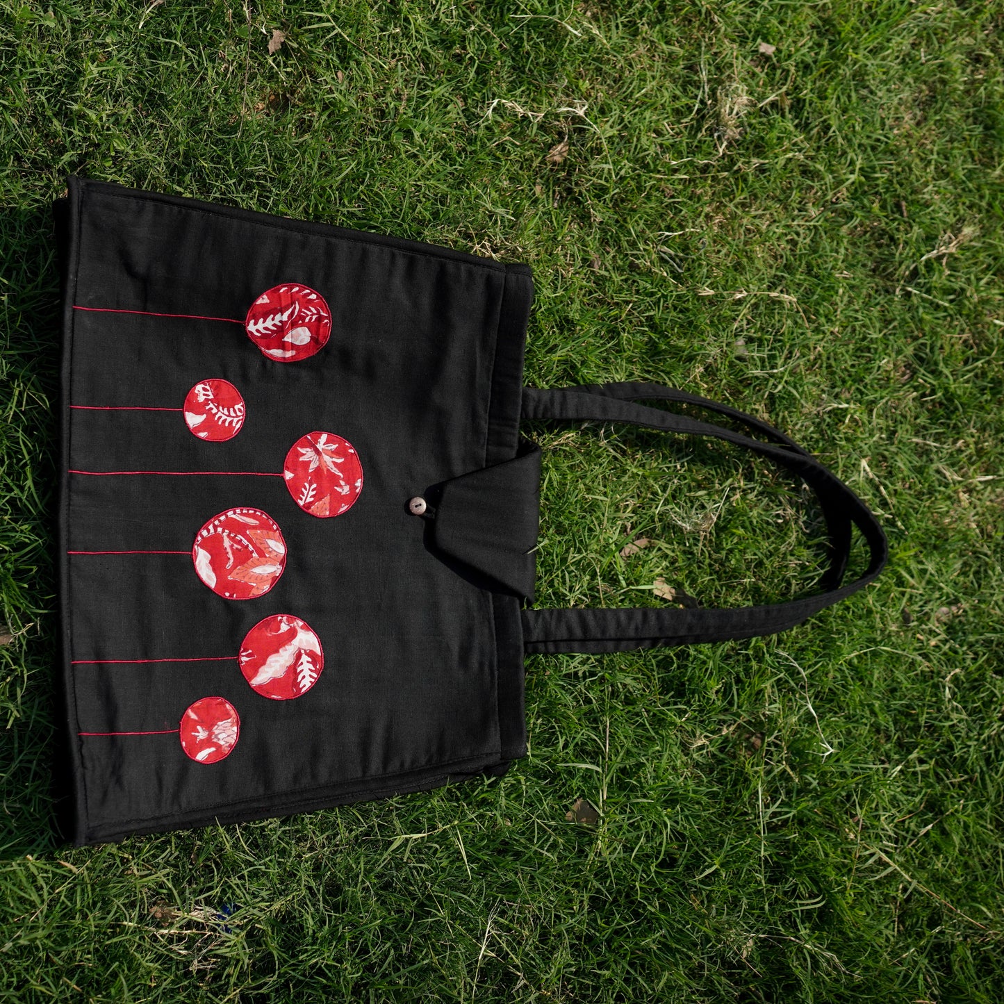 Cotton Yoga Bag Black Brahma