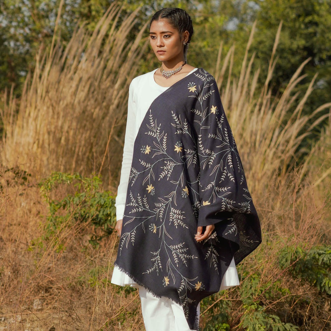 TROPICAL VIBES - NAVY BLUE
