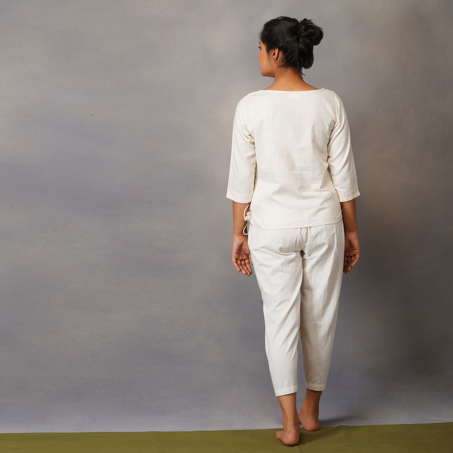 Buy Cotton Yoga Clothes |WHITE |CHANDRA