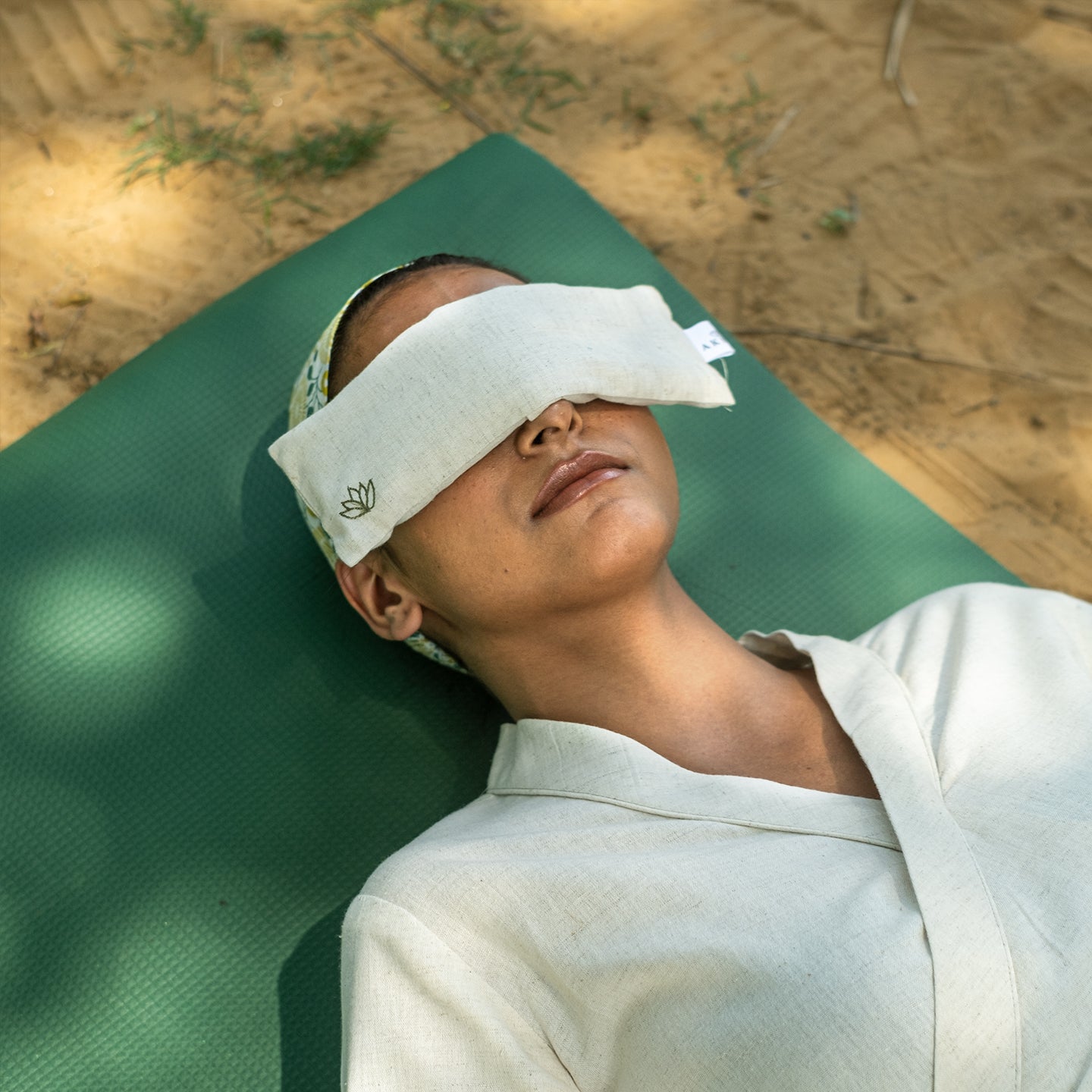Cotton Eye Pillow for Yogi's |Meditation Kit |AKISO