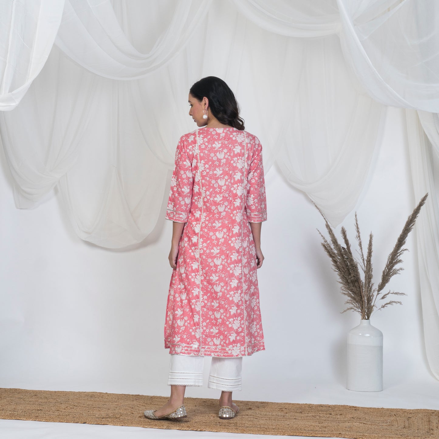 Pink Summer Kurta