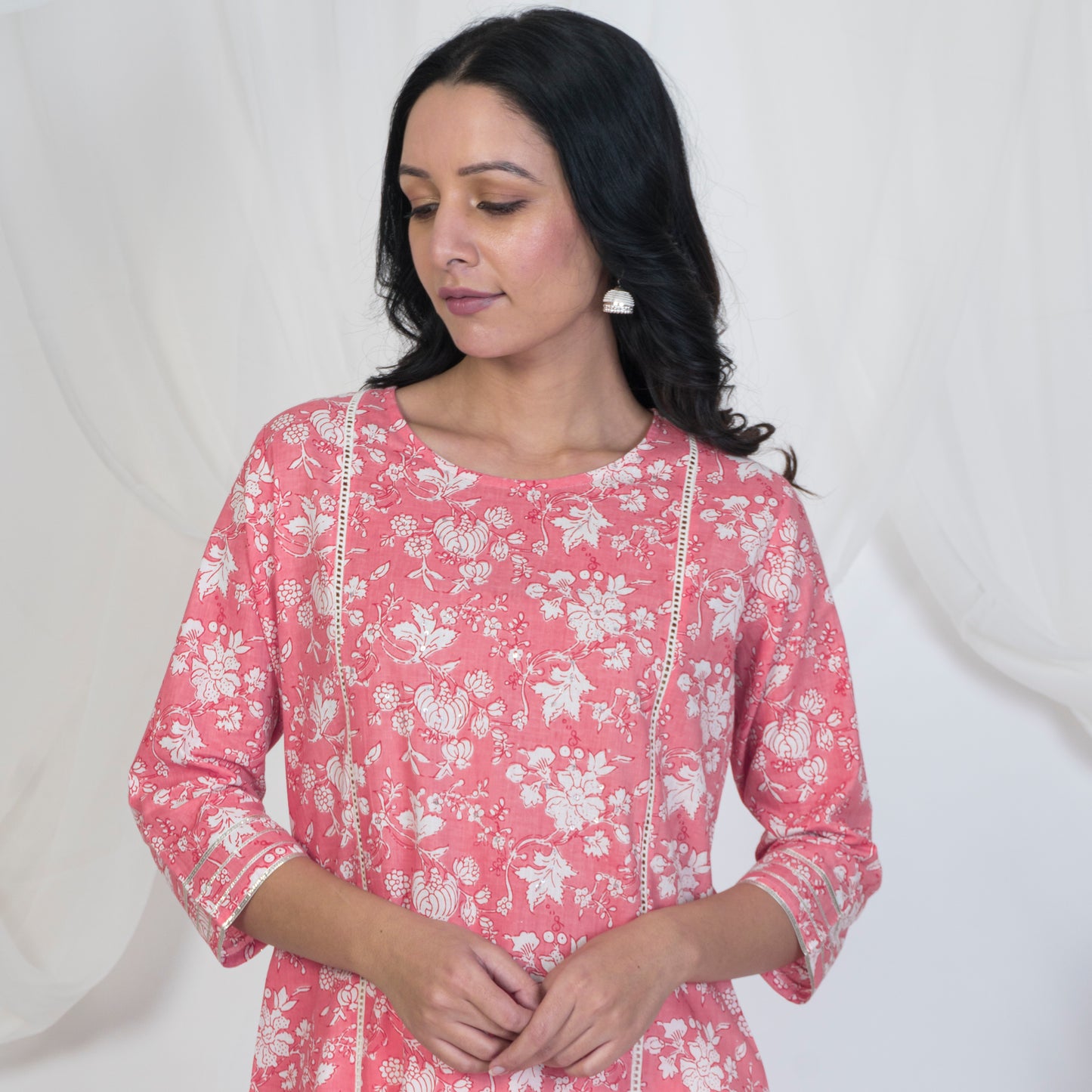 Pink Summer Kurta