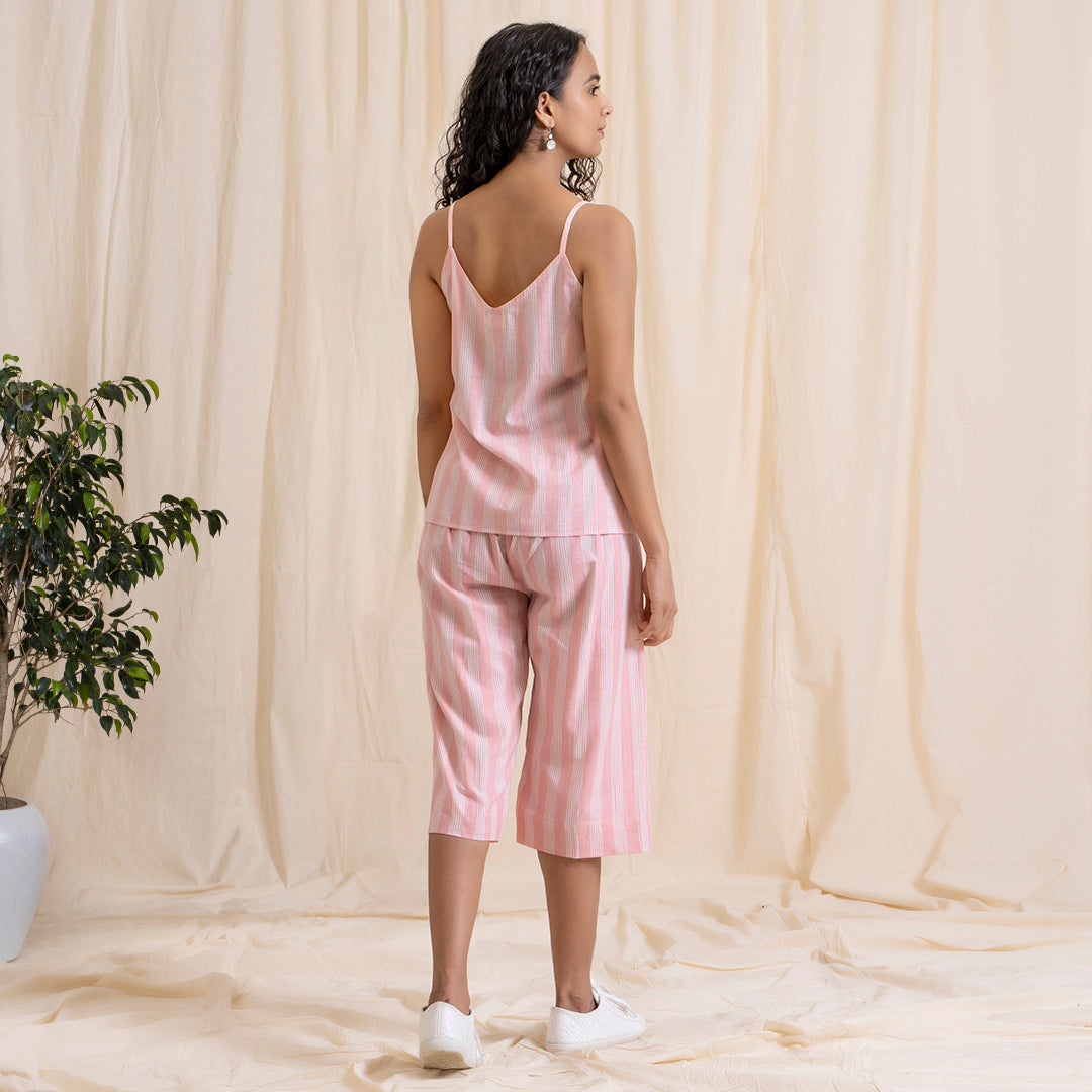 Pink Culottes Co-Ord Set