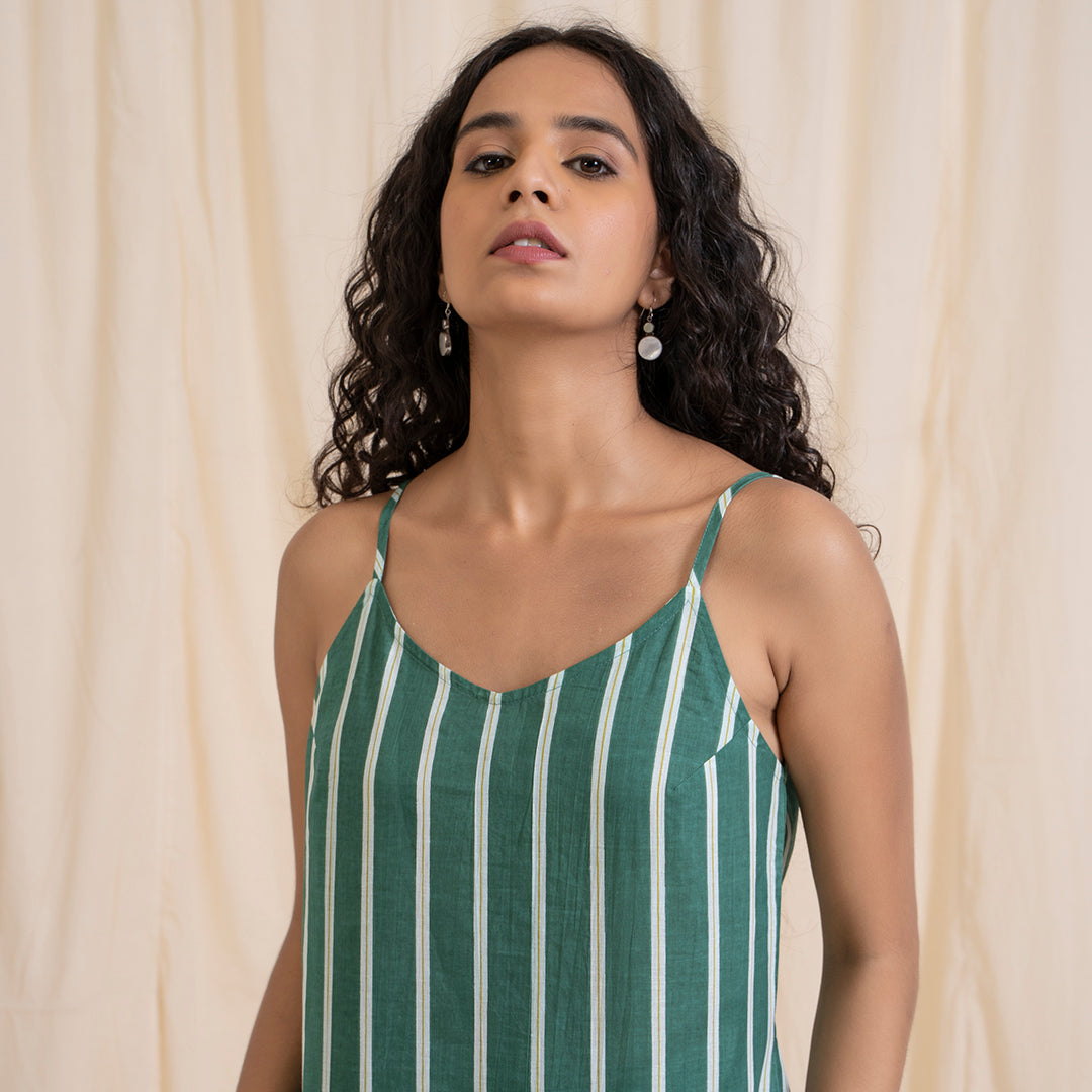 Green Culottes Co-Ord Set