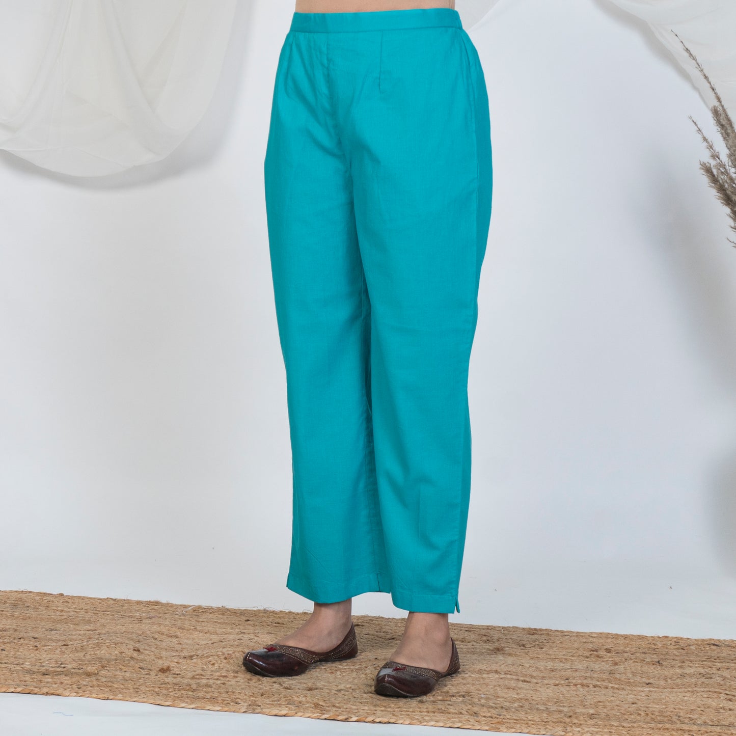 Solid Blue Pyjama Pants