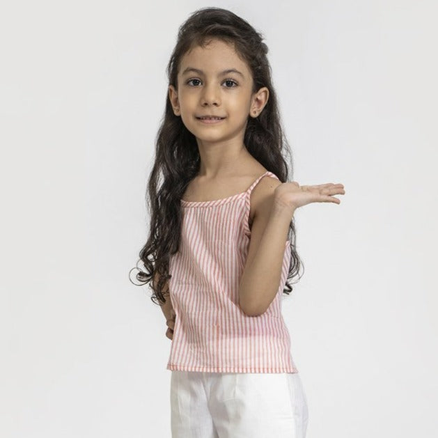 Spaghetti Strap Top - Peach