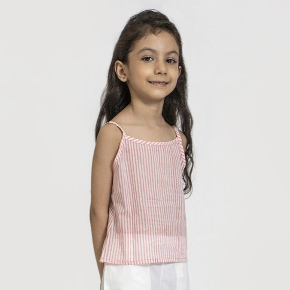 Spaghetti Strap Top - Peach