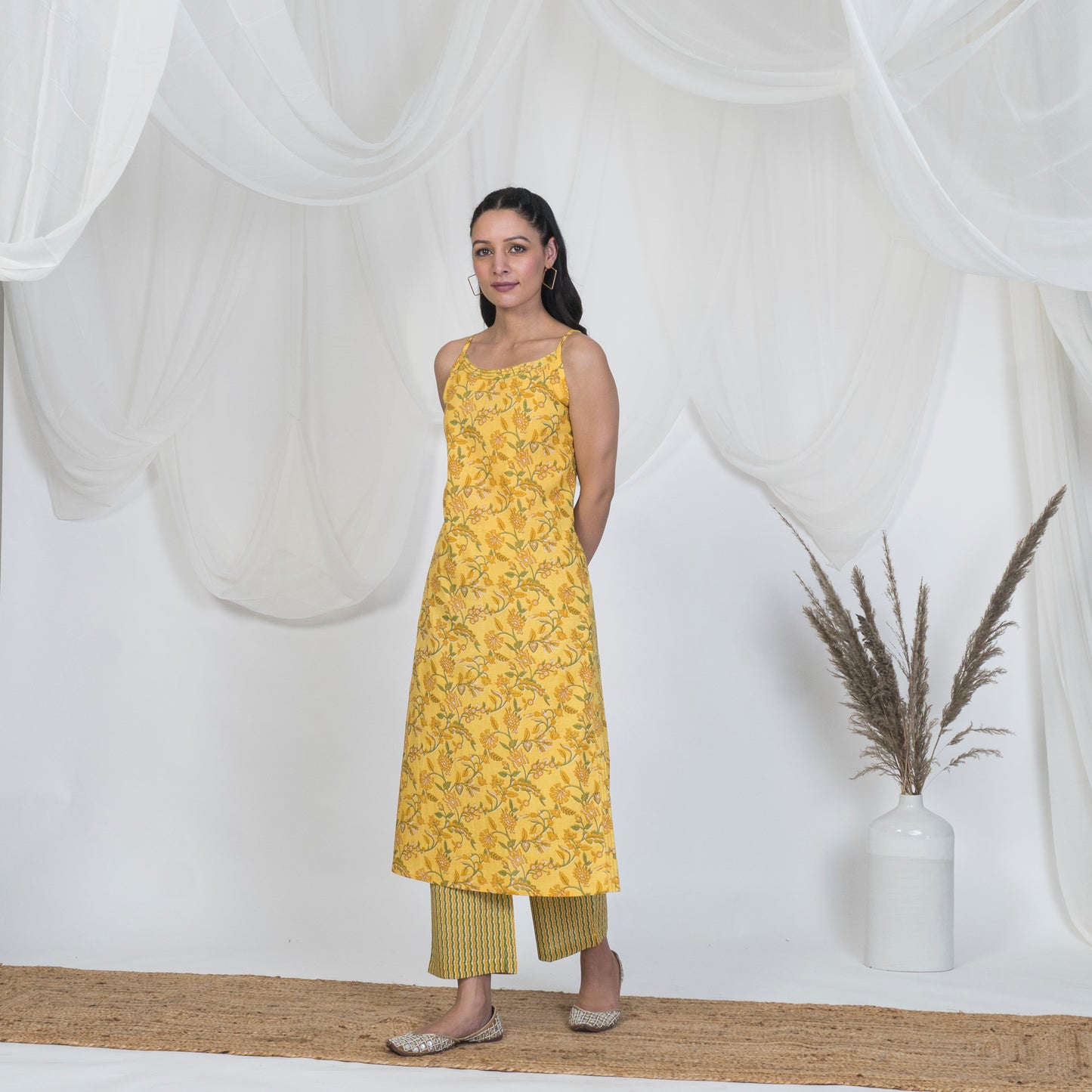 Yellow Easy Peasy Kurta