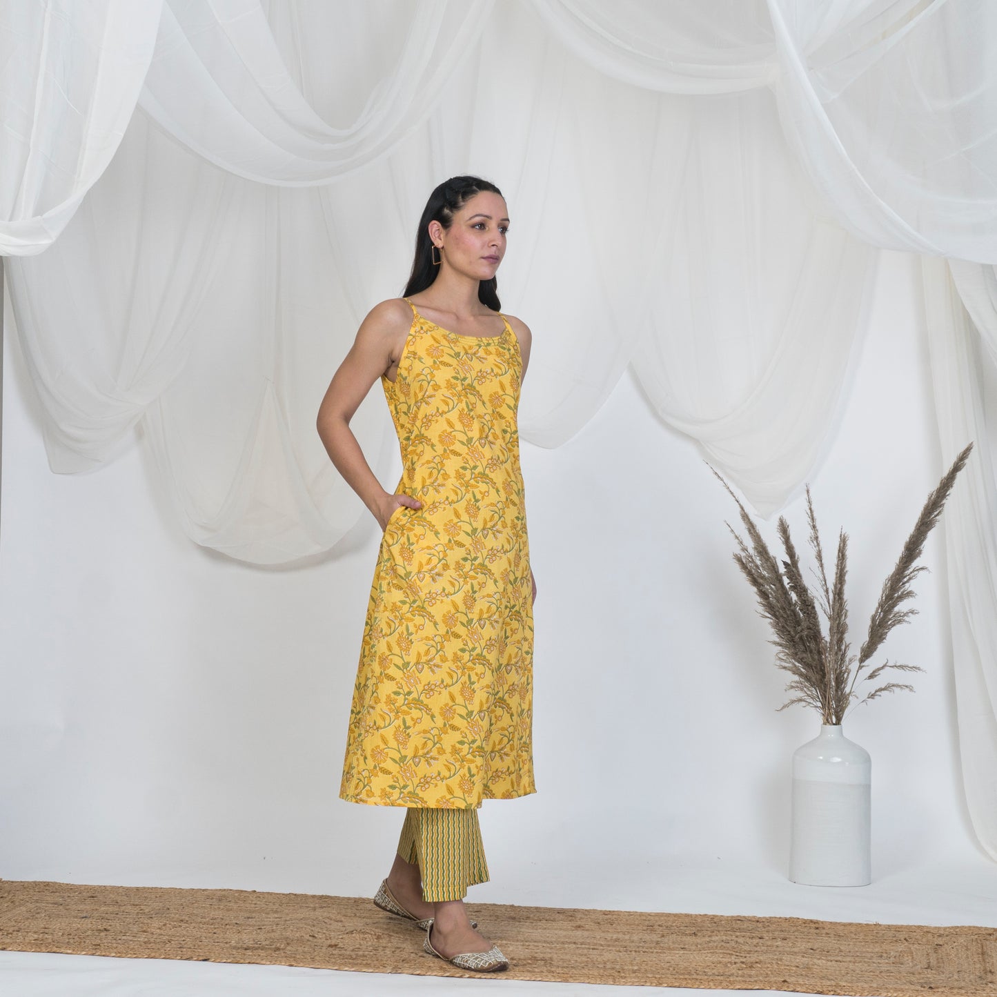 Yellow Easy Peasy Kurta