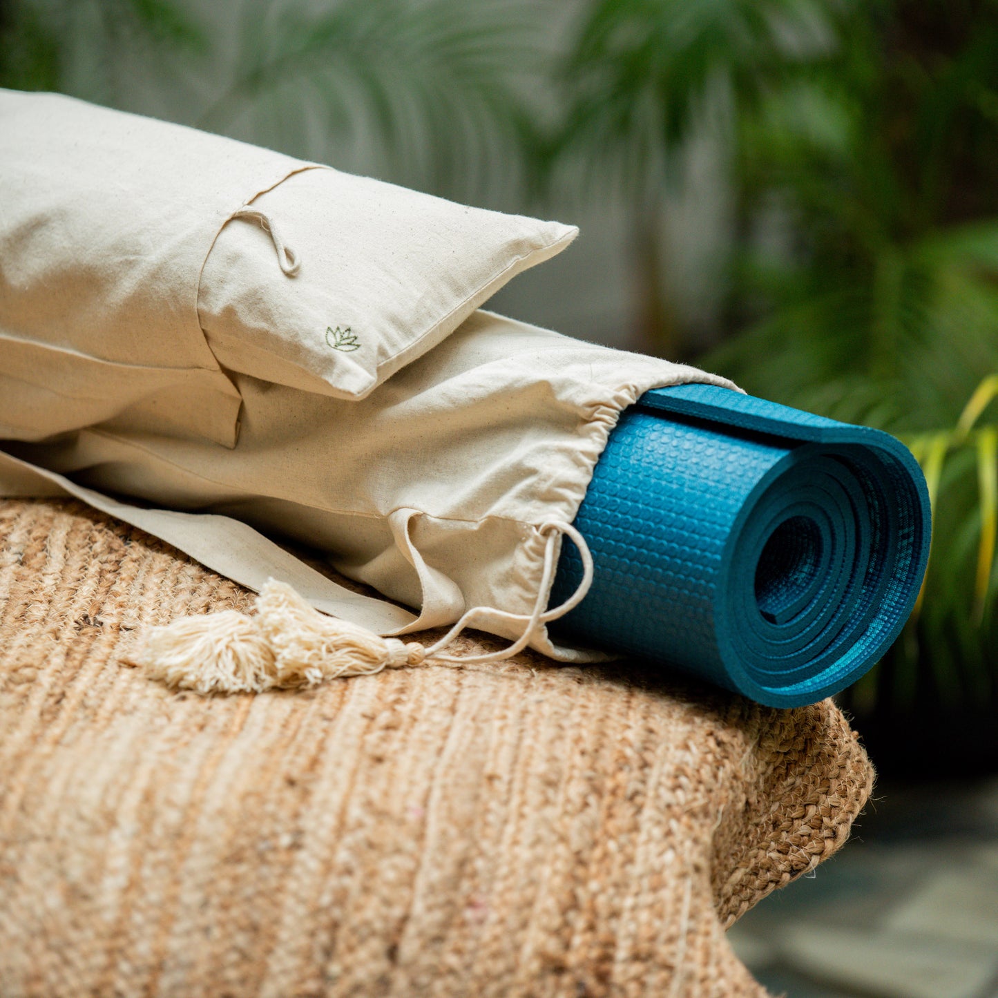 Yoga Mat for Yogi's |100% COTTON |AKISO