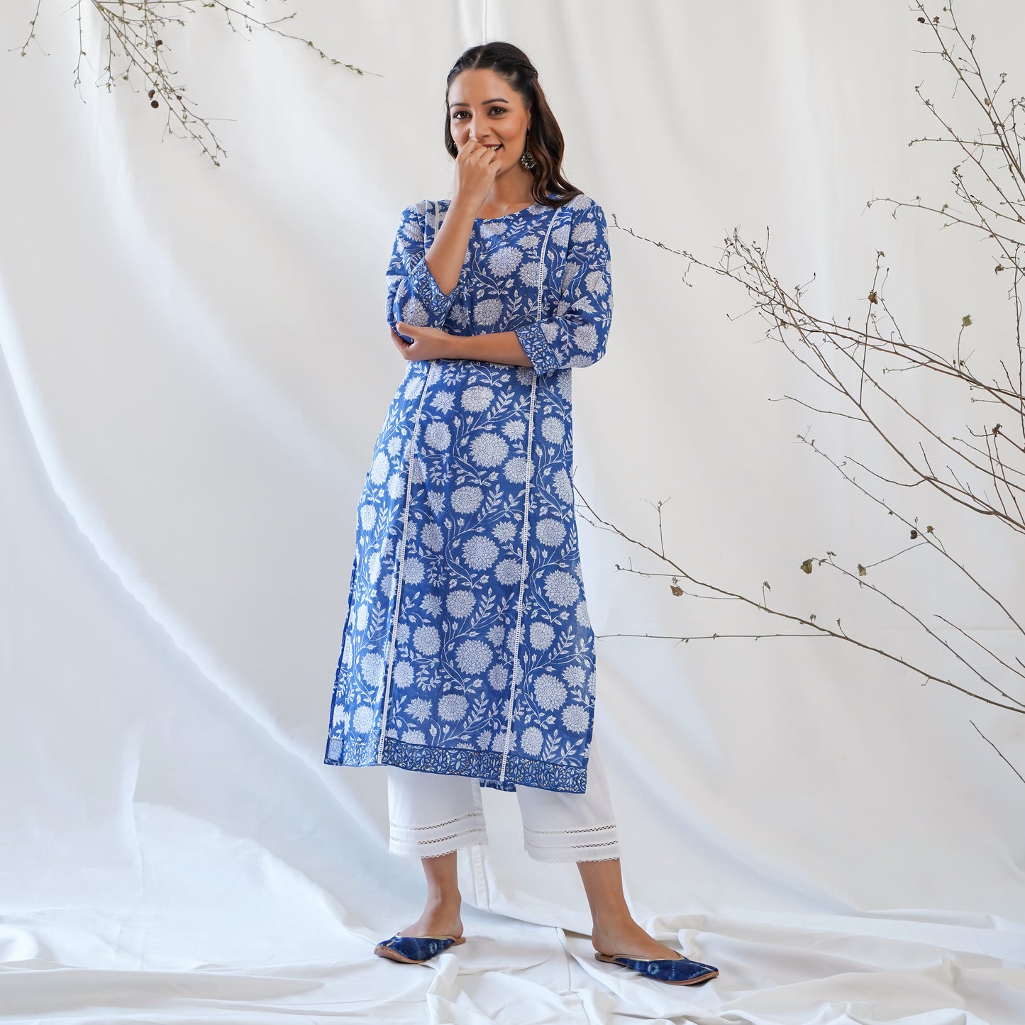 Summer Kurta - Blue