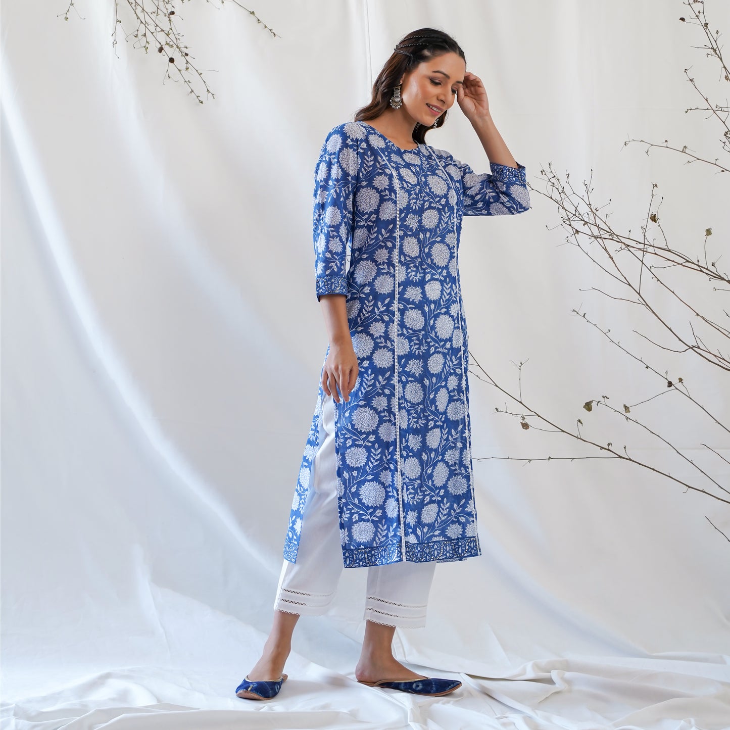 Summer Kurta - Blue