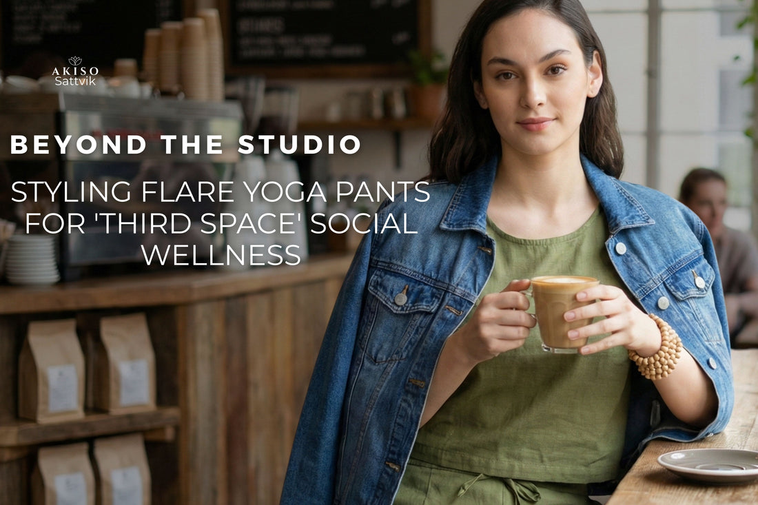 Beyond the Studio: Styling Flare Yoga Pants for 'Third Space' Social Wellness