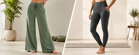 Wide-Leg vs. Fitted Yoga Pants: Which Should You Choose