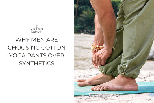 Why Men Are Choosing Cotton Yoga Pants Over Synthetics