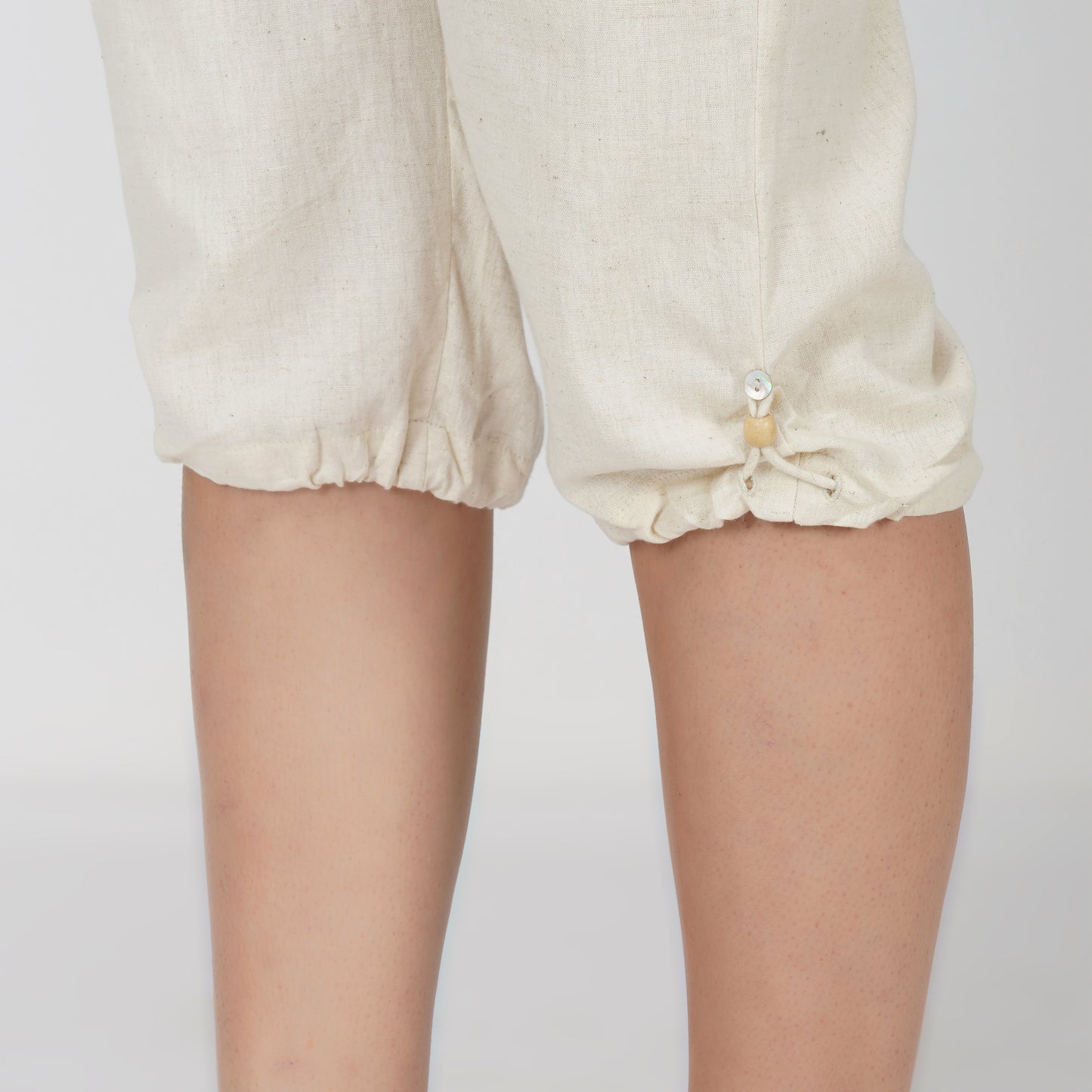 Women Cotton Yoga Pants and Yoga Top Set White -Prana