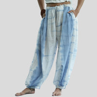 Blue Tie-Dye Chakra Pants