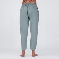 Women Cotton Dhoti Yoga Pants Grey -Surya