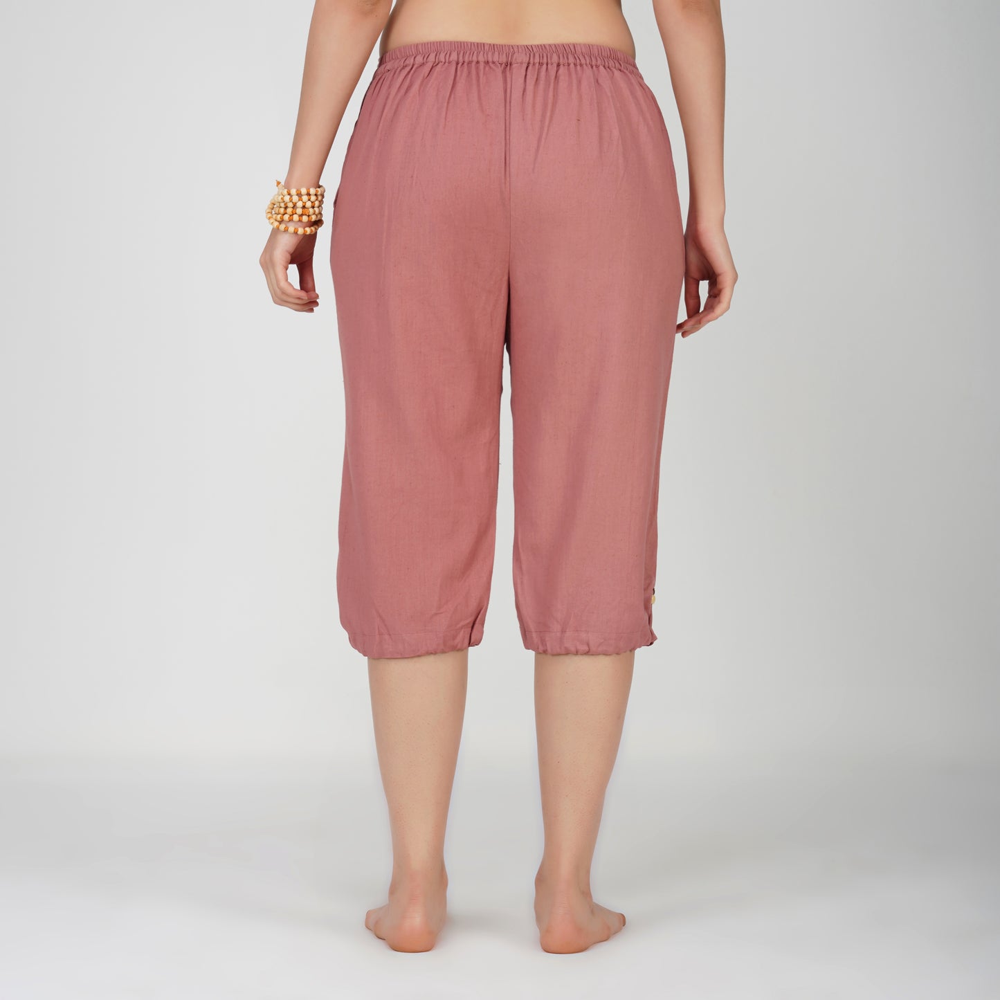 Women Cotton Yoga Pants and Yoga Top Set Pink -Prana