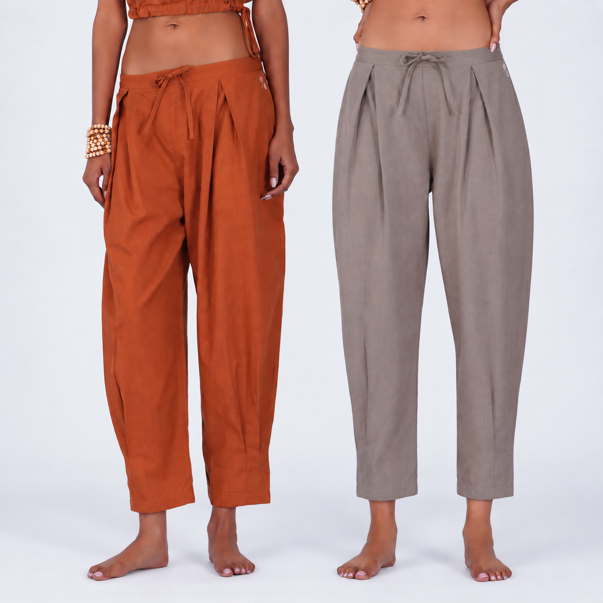 Tara Yoga Pants - Set of 2 (Multi-colour Pack) — view 2