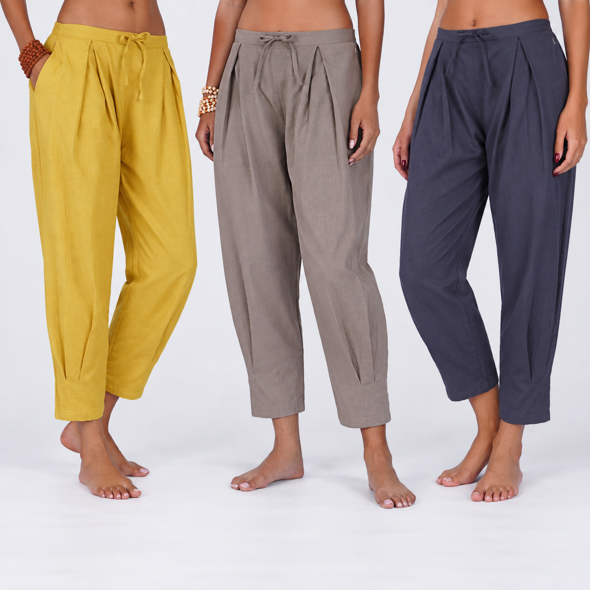 Tara Yoga Pants - Set of 3 (Multi-colour Pack) — view 2