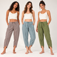 Surya Yoga Pants - Set of 3 (Multi-colour Pack)