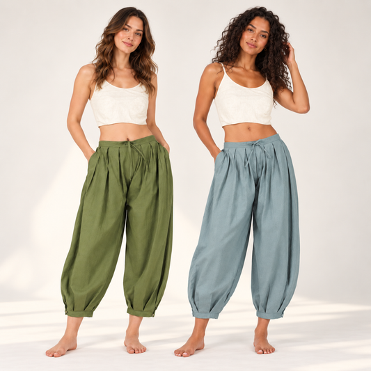 Chakra Yoga Pants - Set of 2 (Multi-colour Pack)