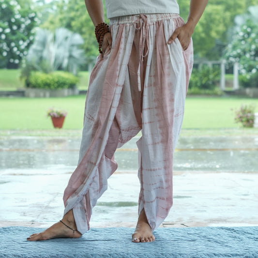 Womens Yoga Pant Tie and Dye Pink Akasha