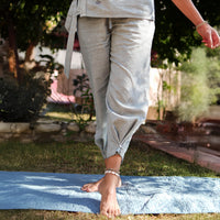 Women Cotton Yoga Pants Women Grey -Chandra