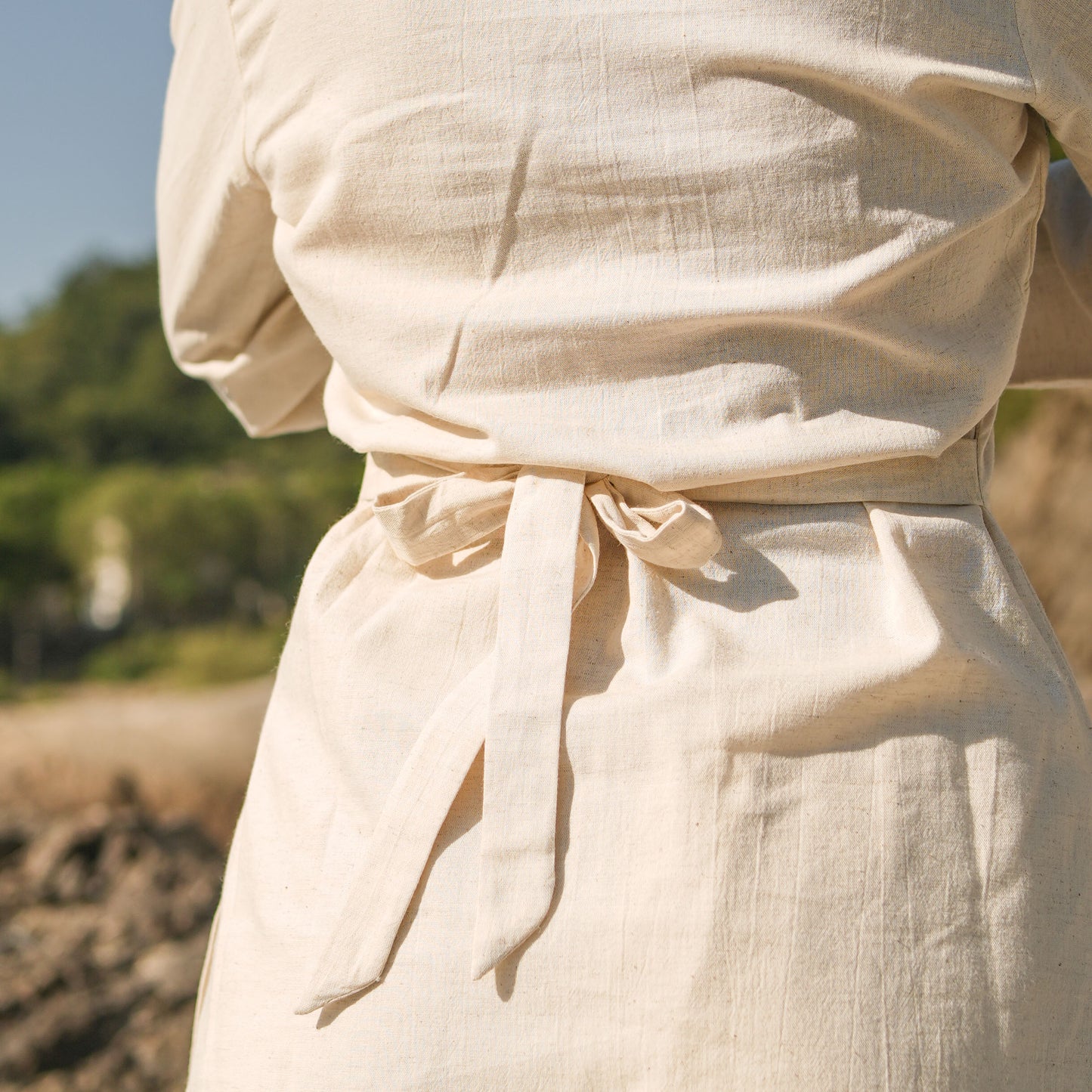 Women Cotton Yoga Pants and Yoga Top White -Tara