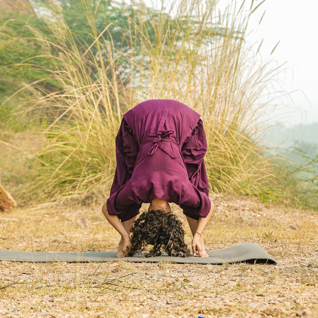 Chakra Yoga Top and Pant Set Purple