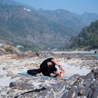 Buy cotton yoga clothes for men's-black |AKISO