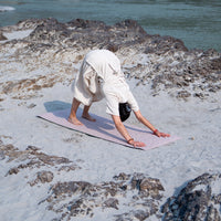 Women White Cotton Yoga Pants and Yoga Top Set -Chakra