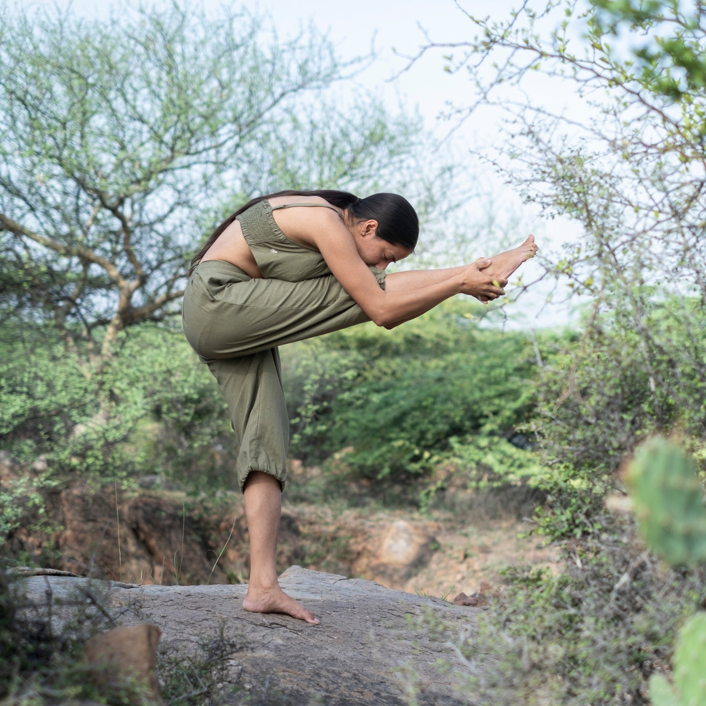 Prana Yoga Top Green