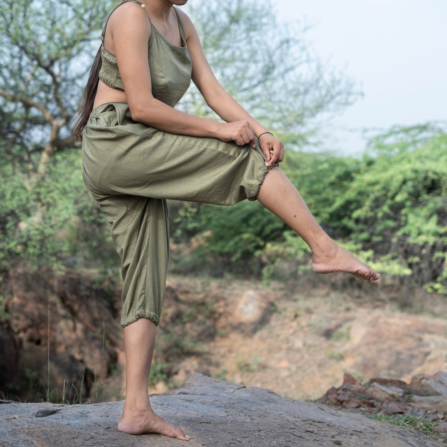 Prana Yoga pant Green