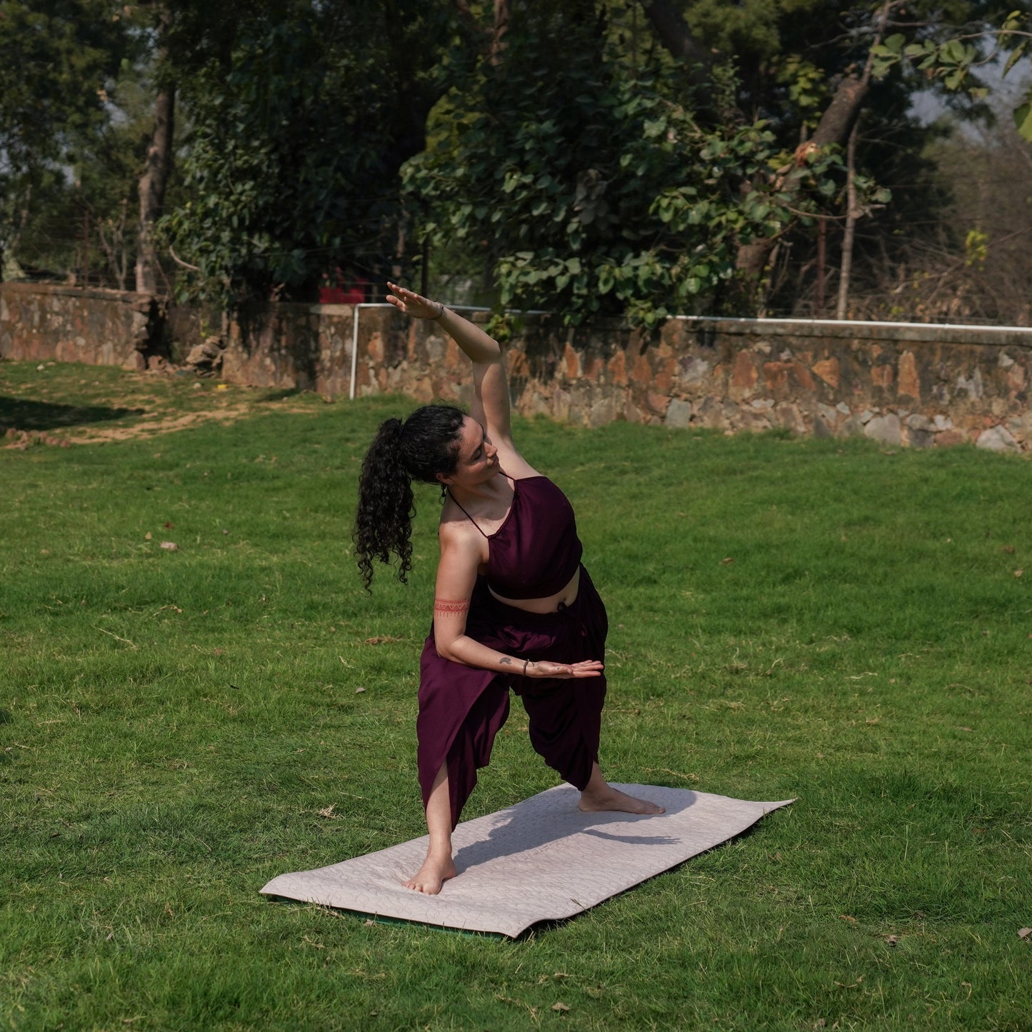 Akasha Yoga Top Purple